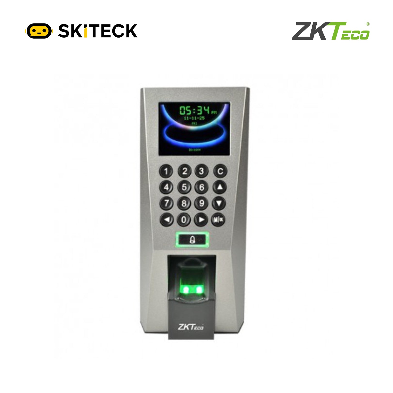 ZKTeco F18 Fingerprint Machine | SkiTeck Dubai ZKTeco F18 Fingerprint Machine | SkiTeck Dubai
